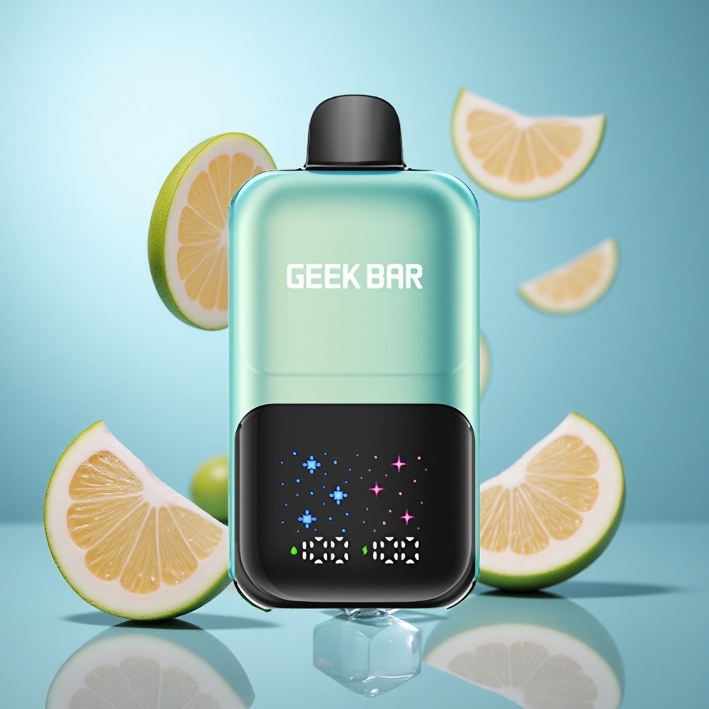 Hladna menta led GEEK BAR 2GO Two Series 50000 Pufova Interaktivni veliki ekran 5% Nikotinska čvrstoća wholesale Serbia