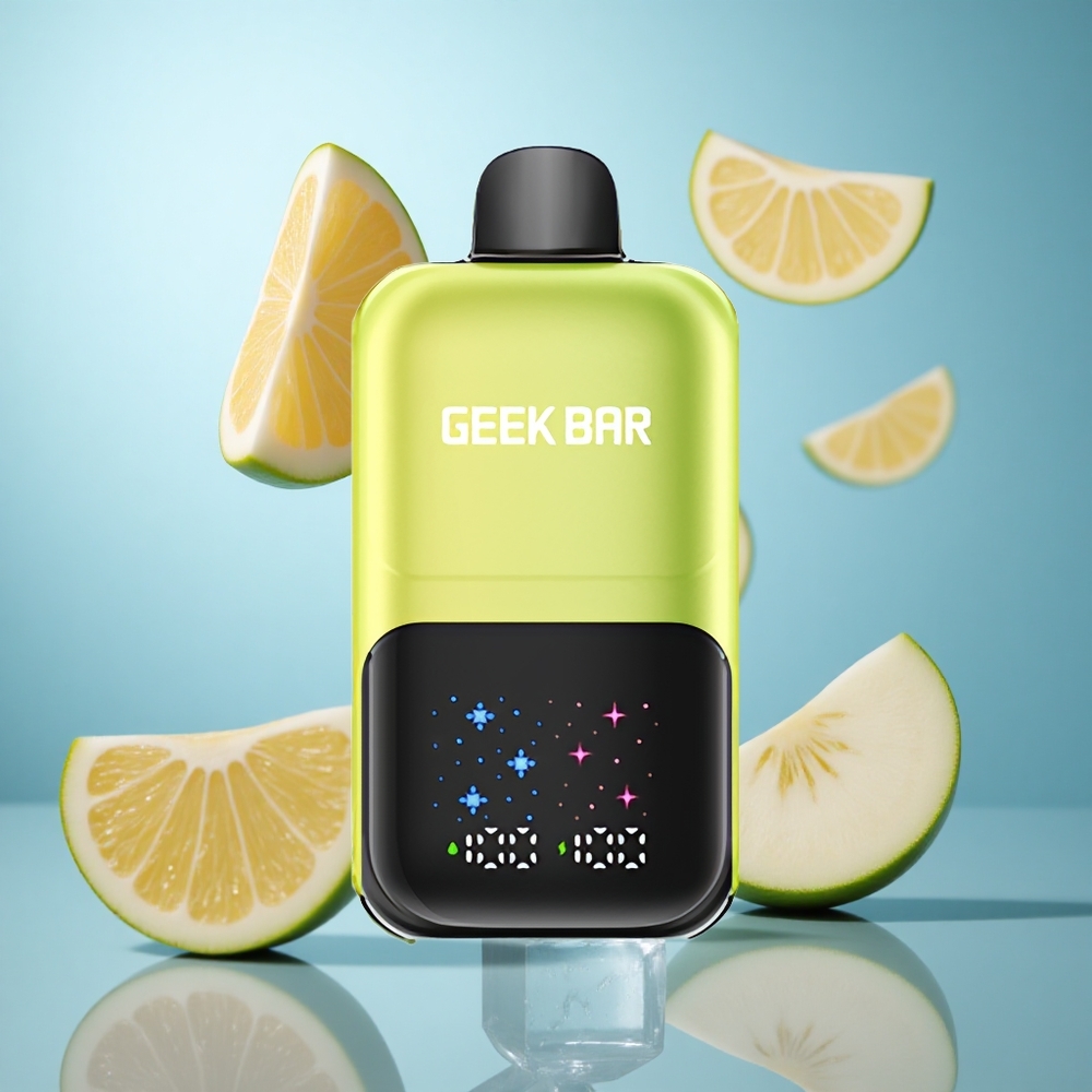 Kisela Jabuka Led GEEK BAR 2GO Two Series 50000 Pufova Interaktivni Veliki Ekran 20mL Kapacitet wholesale Serbia