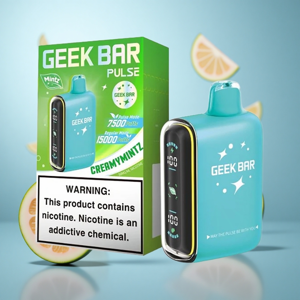 Mentol GEEK BAR Pulse 15.000 Pufova 16ML Kapacitet Tekućine wholesale Serbia