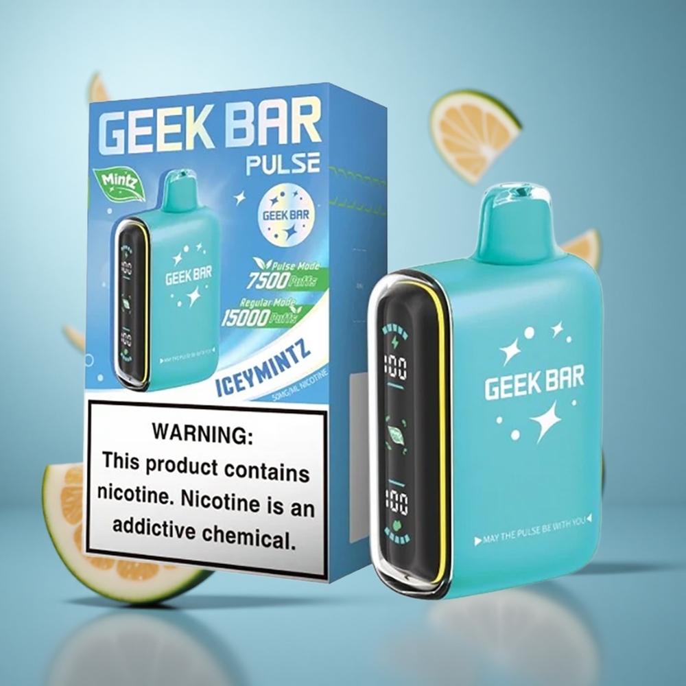 Mentol GEEK BAR Pulse 15.000 Pufova 16ML Kapacitet Tekućine wholesale Serbia