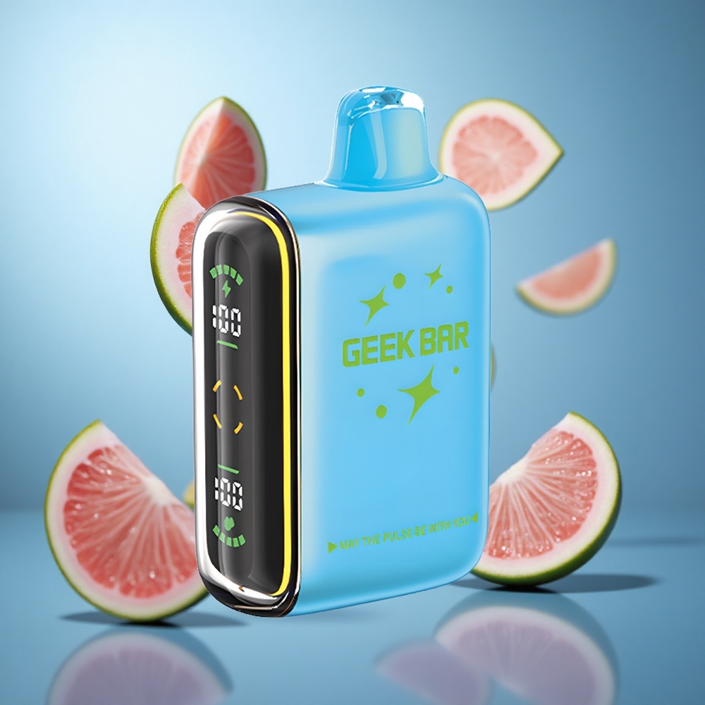Originalna GEEK BAR Pulse 15000 Puffs Jednokratna Vape Bez Nikotina Kapacitet Tečnosti 16ML Podešavanje Protoka Vazduha Da wholesale Serbia