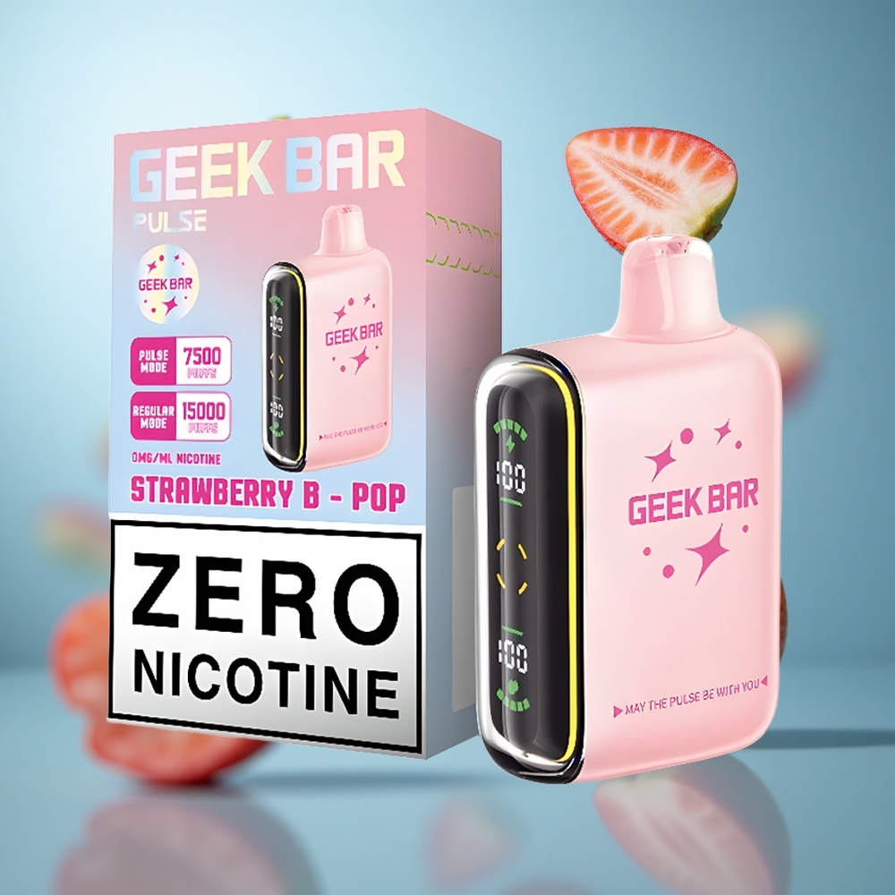 Originalna GEEK BAR Pulse 15000 Puffs Jednokratna Vape Bez Nikotina Kapacitet Tečnosti 16ML Podešavanje Protoka Vazduha Da wholesale Serbia