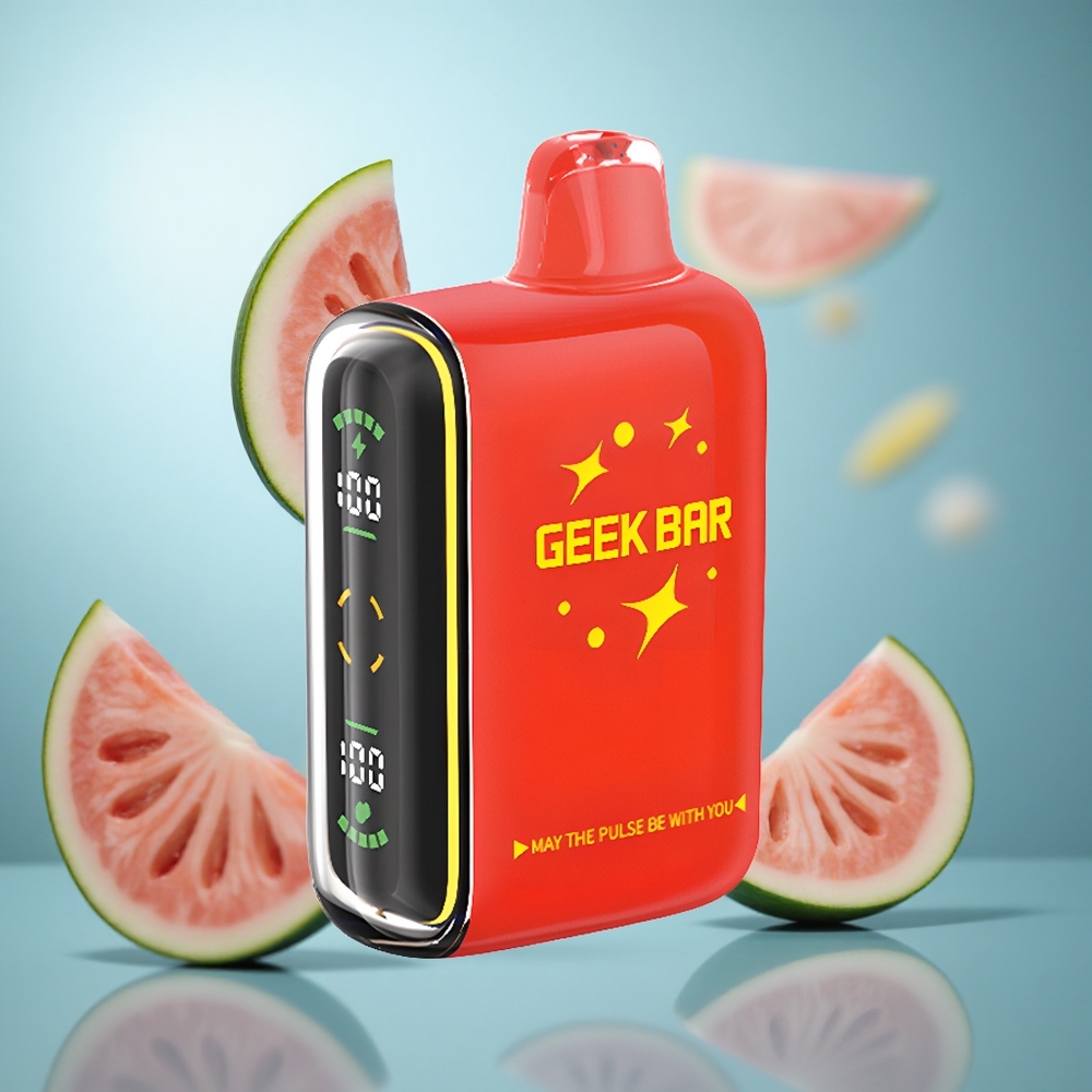 Originalna GEEK BAR Pulse 15000 Puffs Jednokratna Vape Bez Nikotina Kapacitet Tečnosti 16ML Podešavanje Protoka Vazduha Da wholesale Serbia