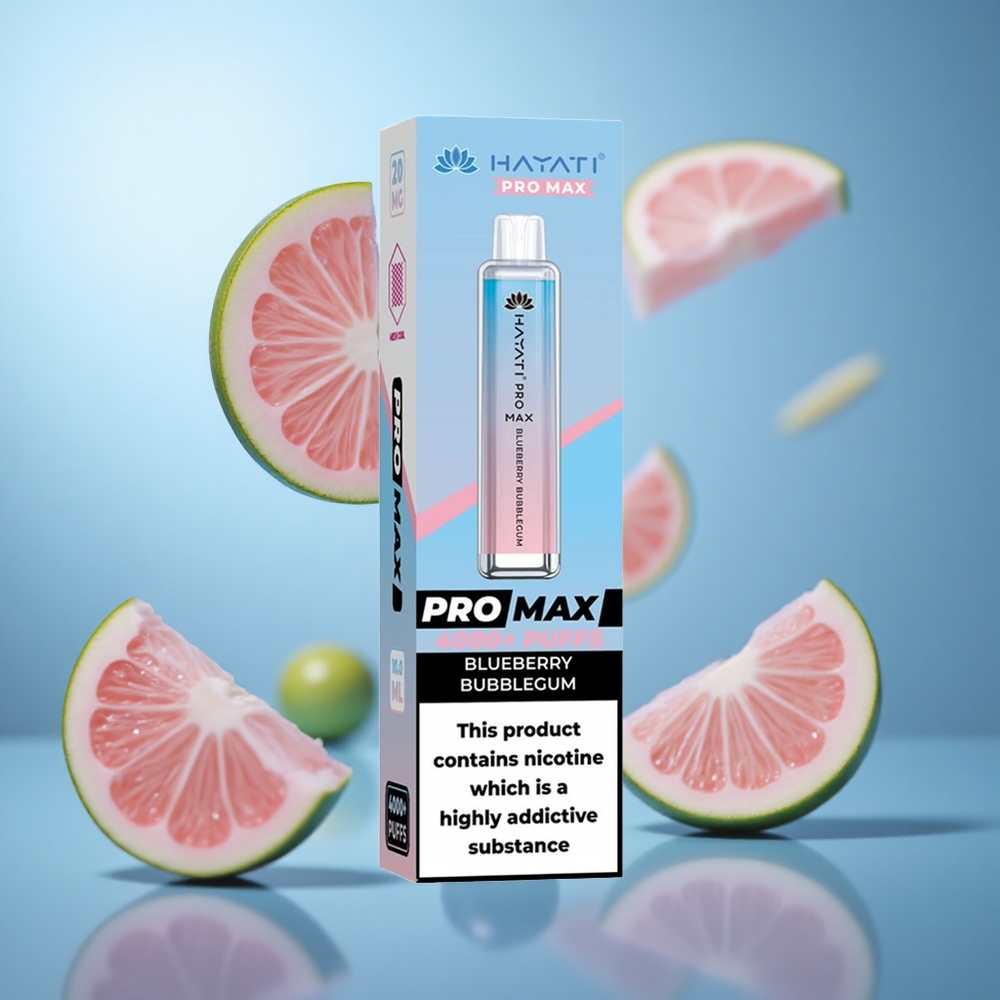 Boravin kombinacija Hayati Pro Max 4000 pufova Dual 1.1 Ohm Mesh Coil, 1400mAh baterija wholesale Serbia