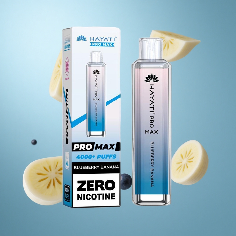 Boravnica Banana Hayati Pro Max 4000 Puffs 2%/5% Nikotina Rechargeable Battery wholesale Serbia