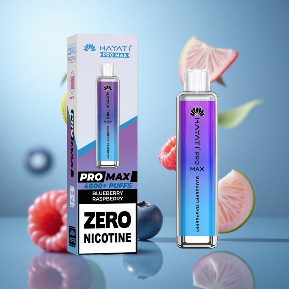 Boravnica Malina Hayati Pro Max 4000 Puni Једнократни Вапе sa 1400mAh baterijom i 2ml rezervoarom wholesale Serbia