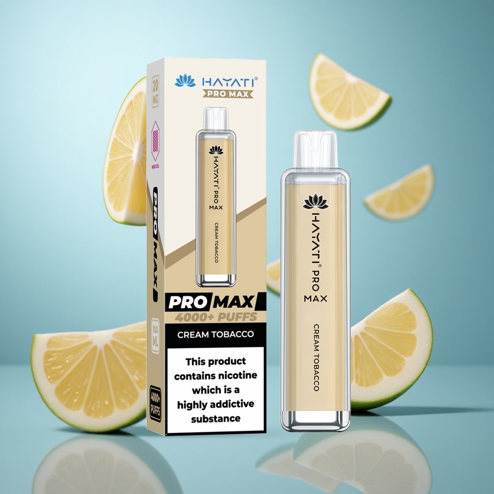 Крем Дуван Hayati Pro Max 4000 Пуфова Двоструки 1.1 Ом Mesh Coil 1400mAh батерија wholesale Serbia
