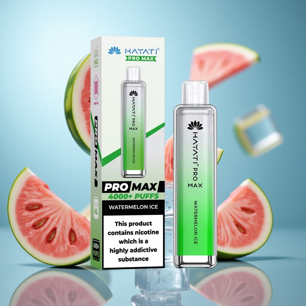 Лубеница лед Hayati Pro Max 4000 Пуфова Дуал 1.1 Ом Mesh Coil 1400mAh батерија wholesale Serbia