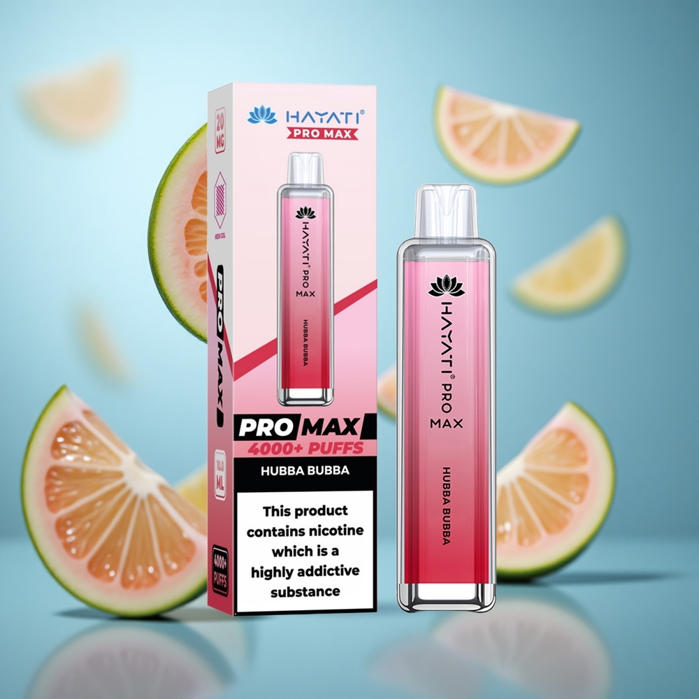 Hubba Bubba ukus Hayati Pro Max 4000 Pufova Једнократни Вапе sa 4000 pufova i 1400mAh baterijom wholesale Serbia