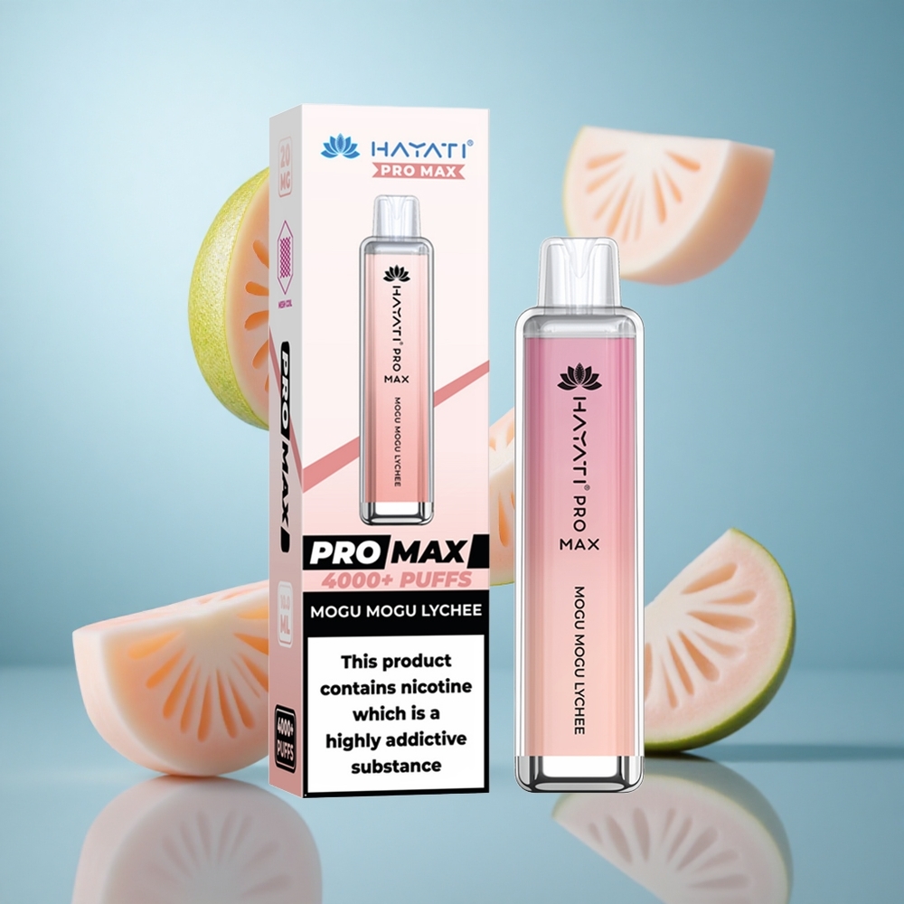 Liči Mogu Mogu Hayati Pro Max 4000 Pufova Једнократни Вапе 2%/5% Никотин 1400mAh Baterija wholesale Serbia
