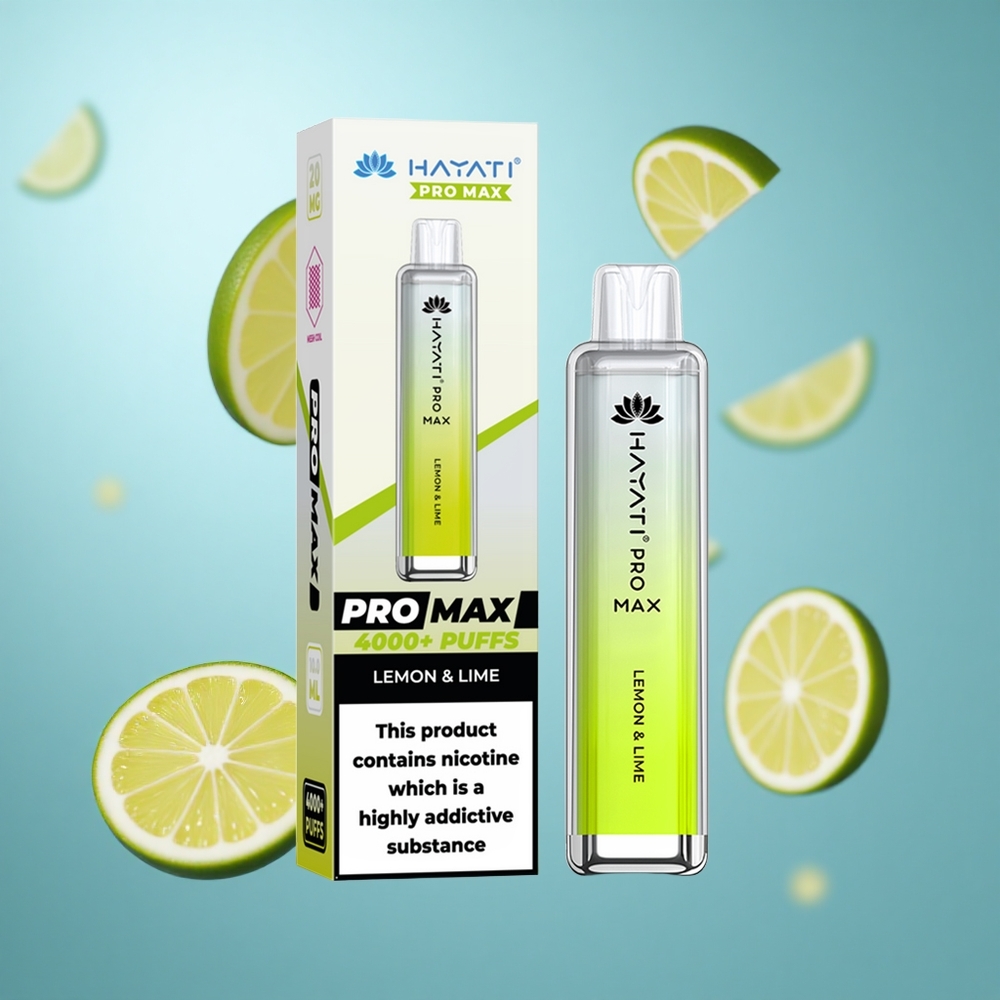 Limeta & Limun Hayati Pro Max 4000 Puffs Dual 1.1 Ohm Mesh Coil i 1400mAh baterija wholesale Serbia