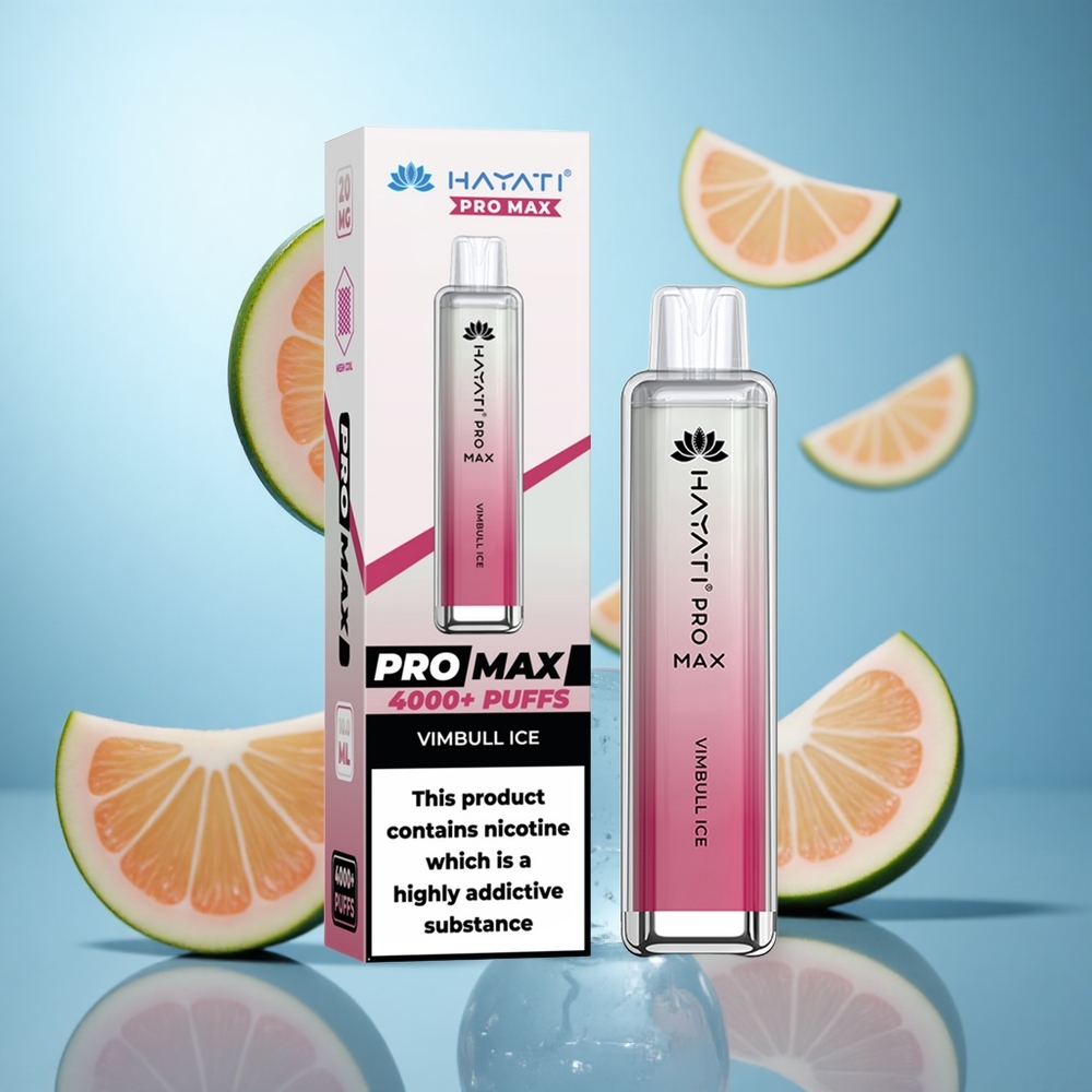 Vimbull Led (Ledeni) Hayati Pro Max 4000 Puni Једнократни Вапе sa 1400mAh baterijom wholesale Serbia