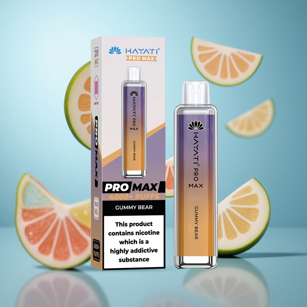 Žele bombonica Hayati Pro Max 4000 Pufova Једнократни Вапе Dual 1.1 Ohm Mesh Coil 1400mAh baterija wholesale Serbia