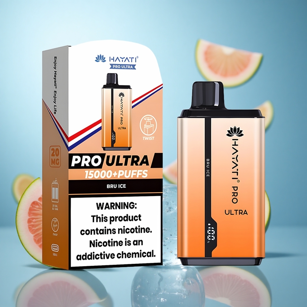 Bru Led Hayati Pro Ultra 15000 Pufova 2 12ml Kapacitet Tekućine wholesale Serbia