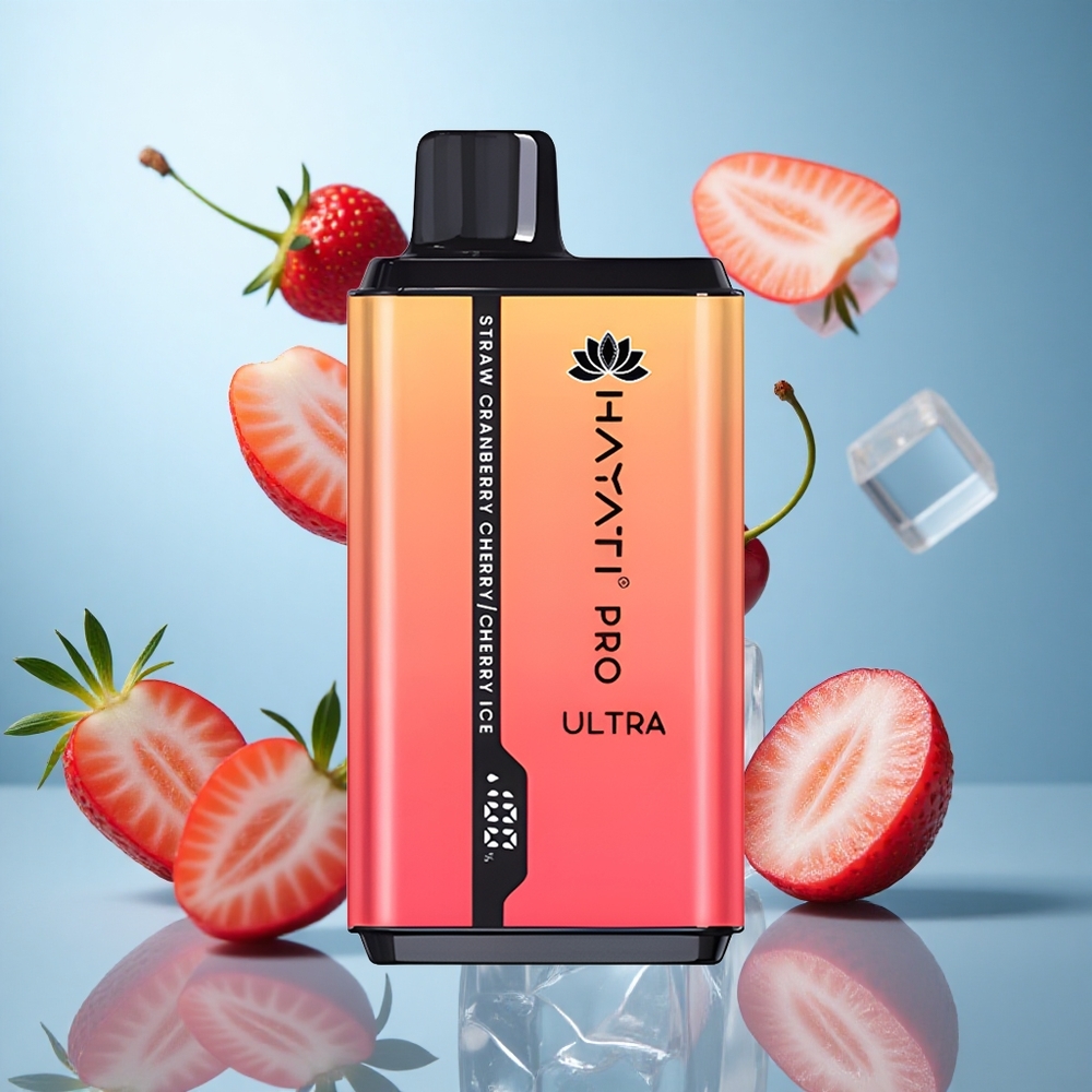 Јагода Бршљан Трешња-Трешња Лед Hayati Pro Ultra 15000 Пуфова Батерија 850mAh Капацитет Течности 2 12ml wholesale Serbia