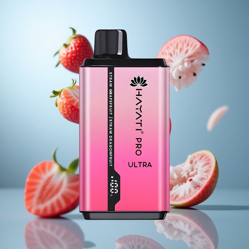 Јагода Грејпфрут Hayati Pro Ultra 15.000 Пуфова Батерија 850mAh wholesale Serbia