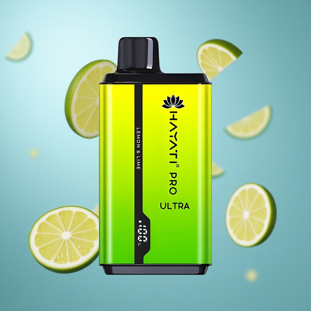 Limun & Limeta Hayati Pro Ultra 15000 Pufova 2 12ml Kapacitet Tecnosti 2% Nikotina wholesale Serbia