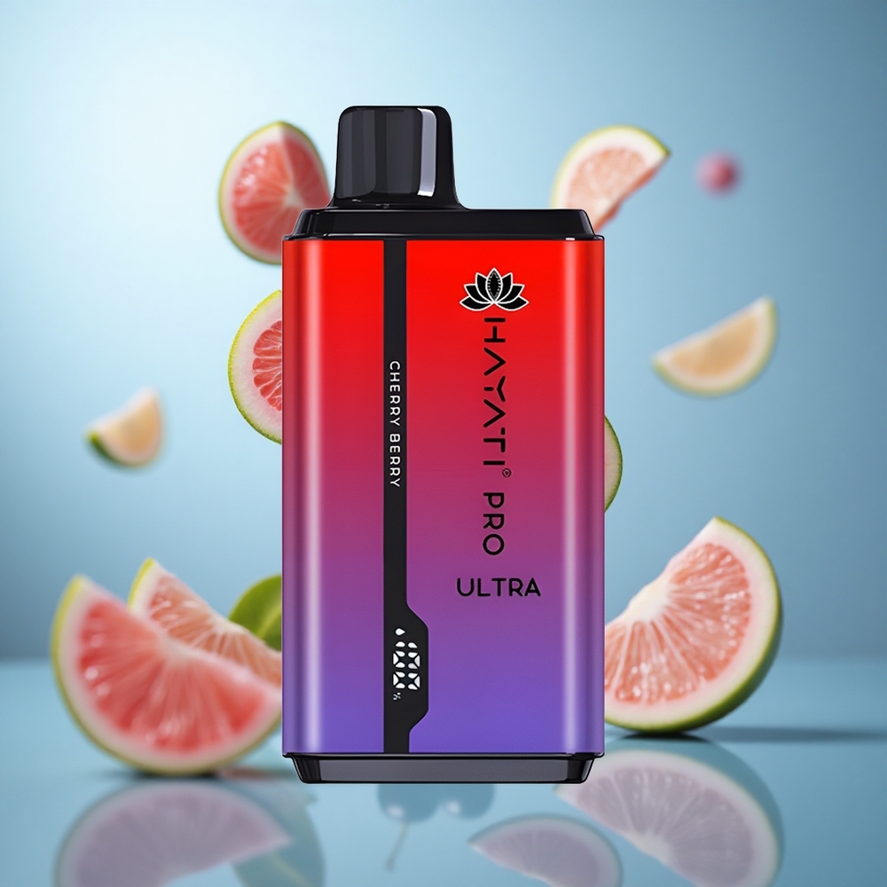Trešnja-Berry Hayati Pro Ultra 15000 Pufova 2 12ml Kapacitet tečnosti wholesale Serbia