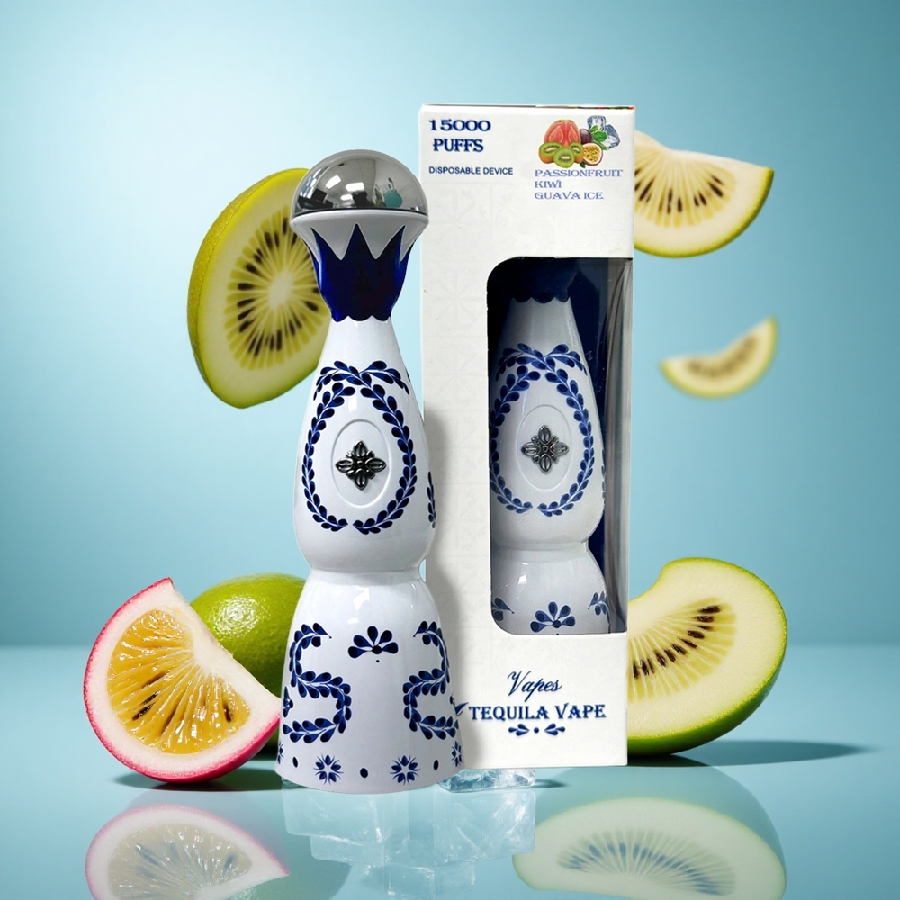 Pasirnfrut Kivi Guava Led Humo Azul 15000 Puffs 20mL Pre-punjeni tank za e-tečnost 5% Nikotina wholesale Serbia