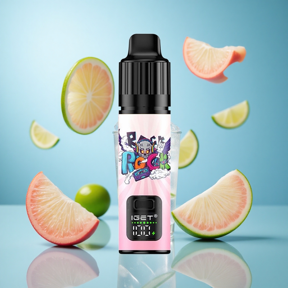 Breskva Liči Lime Led IGET BAR PLUS S3 POD 10000 Pufova 18ml Tečnost 5% Nikotina wholesale Serbia