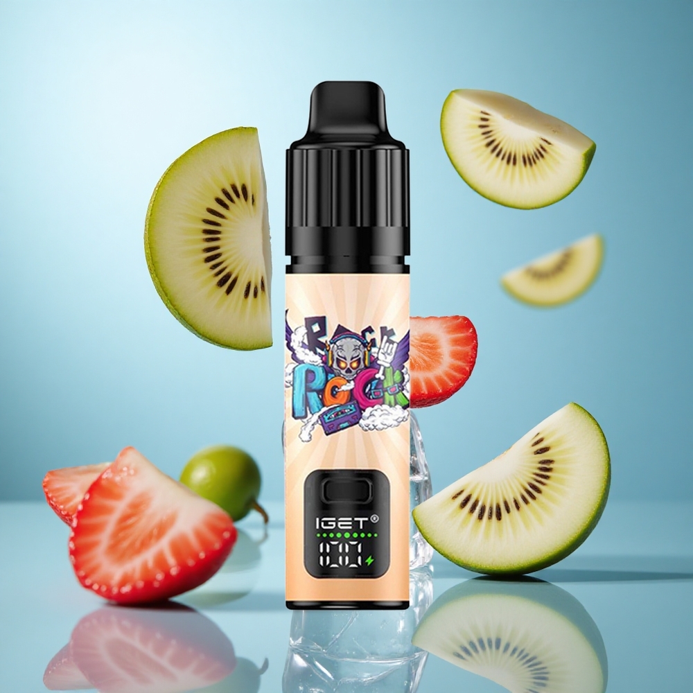 Јагода киви лед IGET BAR PLUS S3 POD 10000 Пуфова 18 ml Течност wholesale Serbia