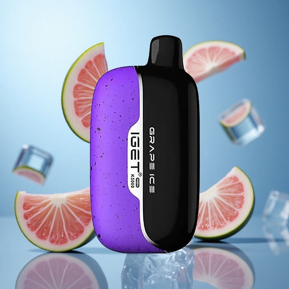 Грожђе лед IGET Moon K5000 Puffs Једнократни Вапе 5000 Пуфова Величина: 49.5x25.3x99.4 mm wholesale Serbia