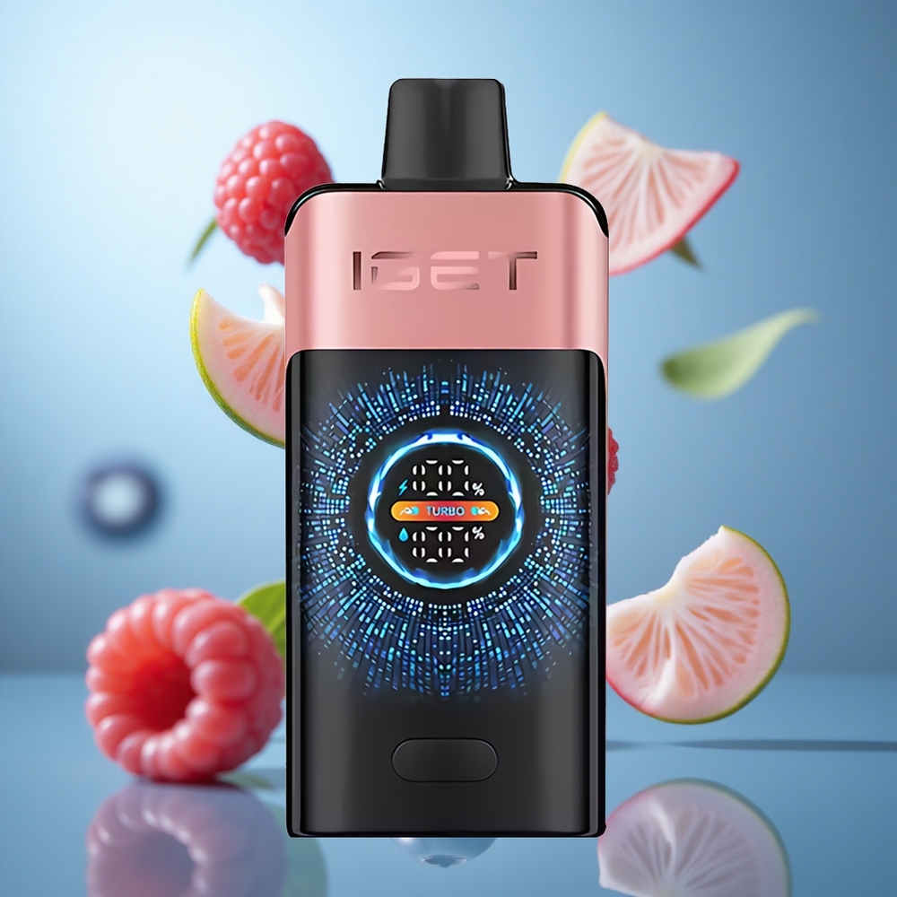Borovnica Malina IGET ONE 12000 Puffs Regular Mode 12000 Puffs Turbo Mode 9000 Puffs 2700 mAh Battery Capacity wholesale Serbia