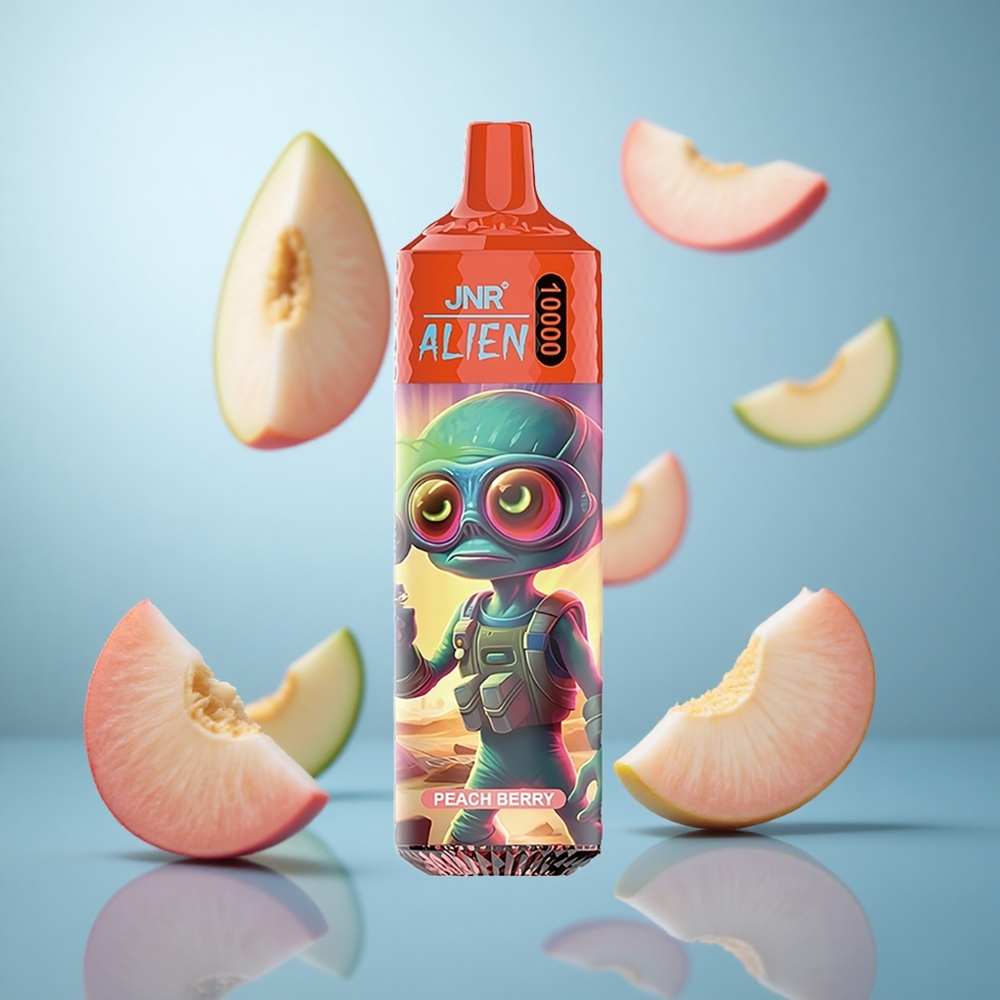 Breskva Jagoda JNR Alien 10000 Puffs 850mAh Baterija 20ml Tecnost wholesale Serbia