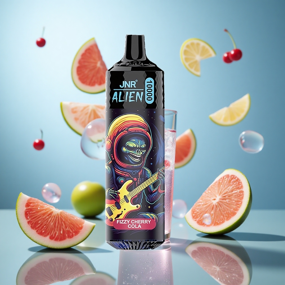 Gazirana Višnja Kola JNR Alien 10000 Puffova 850mAh Baterija 20ml Tečnost wholesale Serbia
