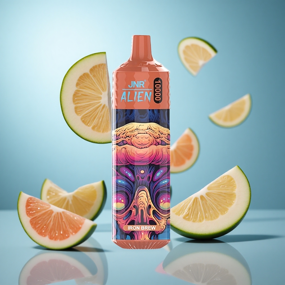 Gvožđe napitak JNR Alien 10000 Puffs 850mAh baterija 20ml tečnost wholesale Serbia