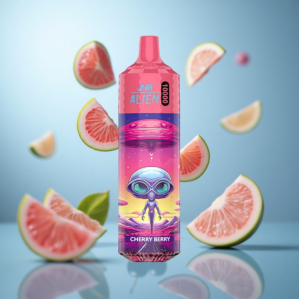 Вишња Бобица JNR Alien 10000 Пуфова 850mAh Батерија 20ml Течност wholesale Serbia