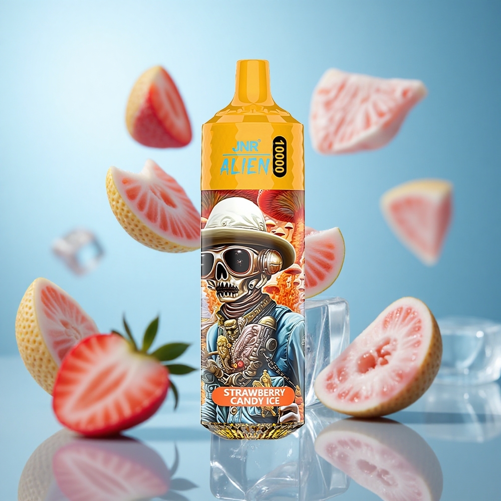 Јагода бомбон лед JNR Alien 10000 пуфова 850mAh батерија 20ml течности wholesale Serbia