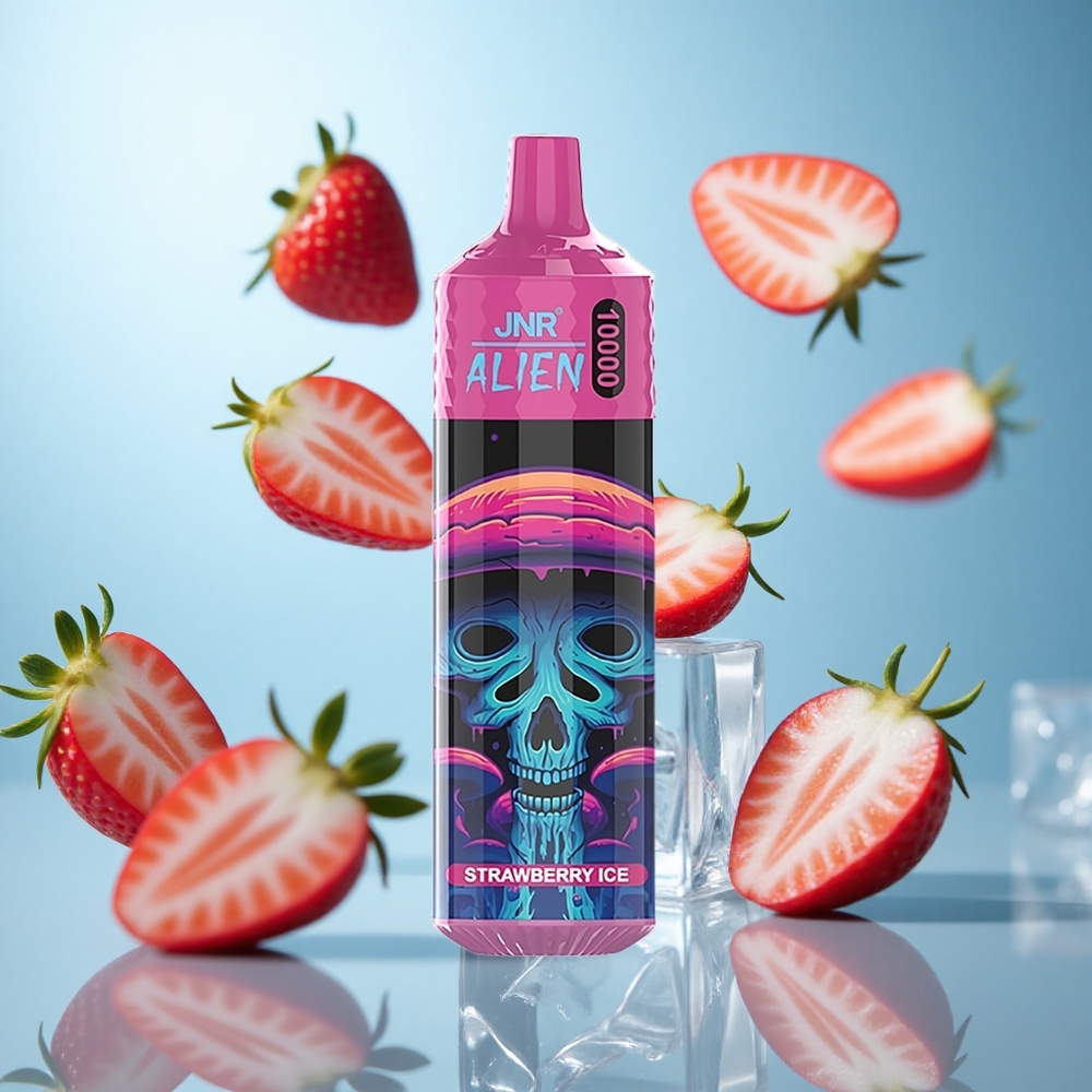 Јагода Лед JNR Alien 10000 Пуфова 850mAh Батерија 20ml Течности wholesale Serbia