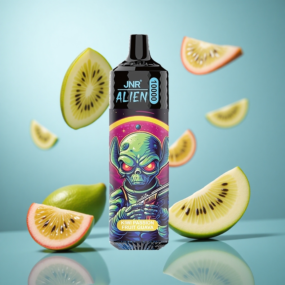 Kivi pasulj guava JNR Alien 10000 Puffs 850mAh Baterija 20ml Tekućina wholesale Serbia