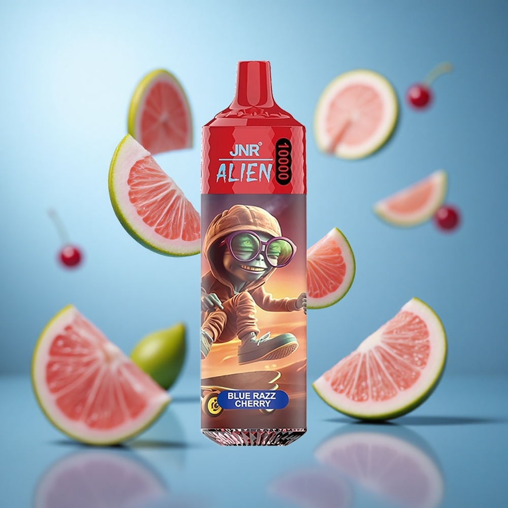 Plava Malina Trešnja JNR Alien 10000 Puffs 850mAh Baterija 20ml Tečnost wholesale Serbia