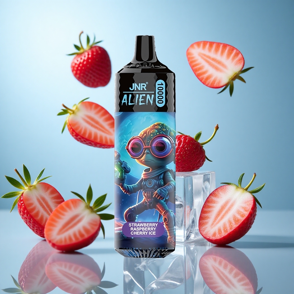 Јагода малина трешњa лед JNR Alien 10000 пуфова 850mAh батерија 20ml течности wholesale Serbia