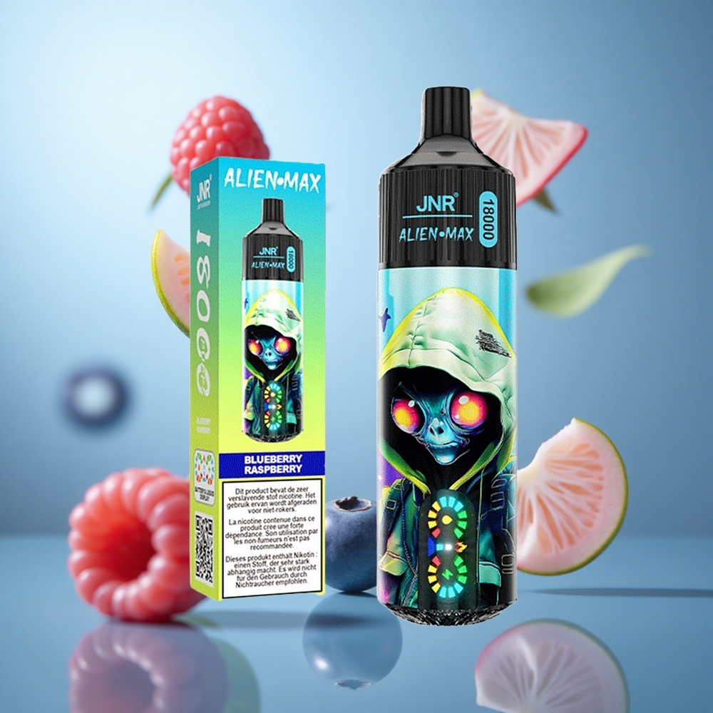 Borovnica Malina JNR Alien Max 18000 Puffova Dual Mesh Coil 28ml E-tečnost wholesale Serbia