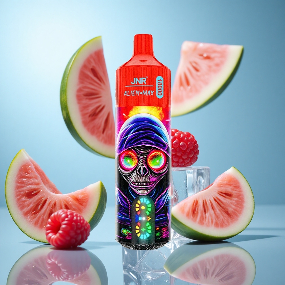 Малина Лубеница лед JNR Alien Max 18000 Пуфова Дуал Мреш Коил & Дуал Кор wholesale Serbia