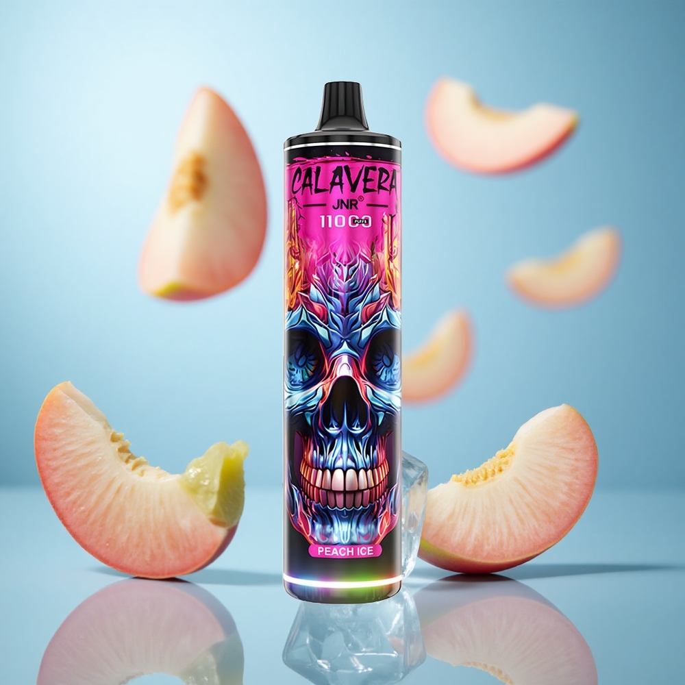Breskva Led JNR Calavera 11000 Puffs 850 mAh Baterija 21ml E-Liquid Kapacitet wholesale Serbia