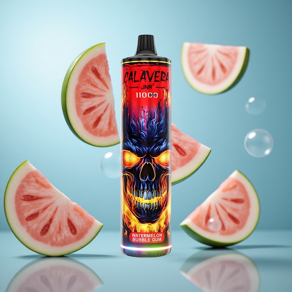 Лубеница жвачка JNR Calavera 11000 пуфова 850 mAh батерија 21ml течност wholesale Serbia