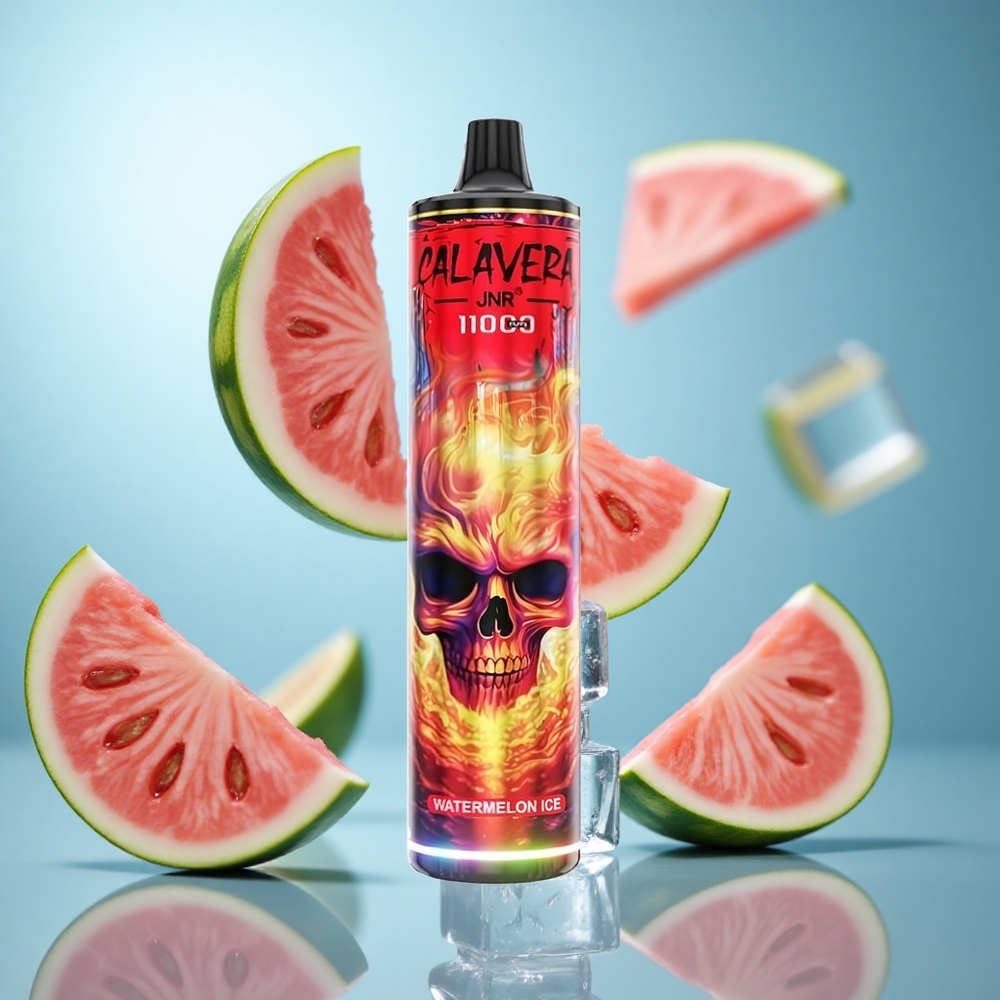 Lubenica Led JNR Calavera 11000 Puffs 850 mAh Baterija 21ml E-Liquid Kapacitet wholesale Serbia