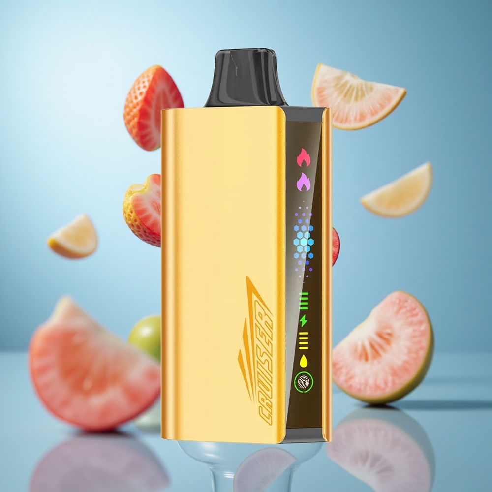 Јагода Chupa Chups JNR Cruiser 12000 Пуфова Бежично Једнократни Вапе са 25ml Течности и Алуминијумским Телом wholesale Serbia