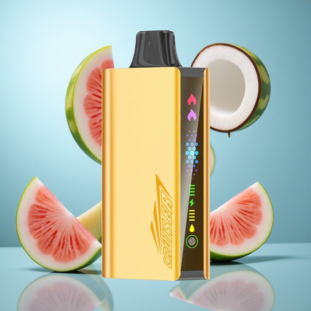 Jagoda Kokos Lubenica JNR Cruiser 12000 Pufova Једнократни Вапе sa ugrađenom baterijom od 3500 mAh i 25ml tečnosti wholesale Serbia