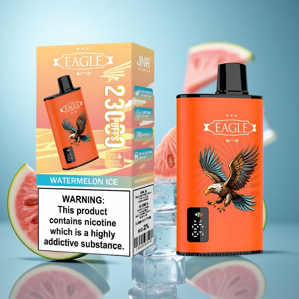 Lubenica Led JNR EAGLE Smart 23000 Puffs Digitalni Ekran 25ml Kapacitet Tekućine wholesale Serbia