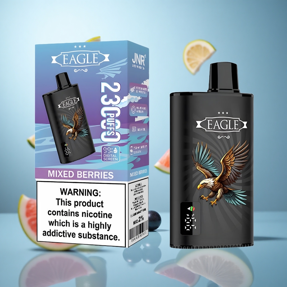 Mešano voce JNR EAGLE Smart 23000 Puffs Digitalni ekran 1.0ohm Mesh kalem wholesale Serbia
