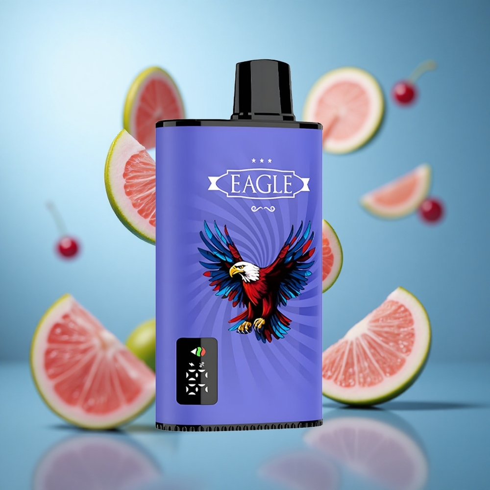 Plava Malina Trešnja JNR EAGLE Smart 23000 Puffs Digitalni Ekran 1.0ohm Mesh Kalem wholesale Serbia