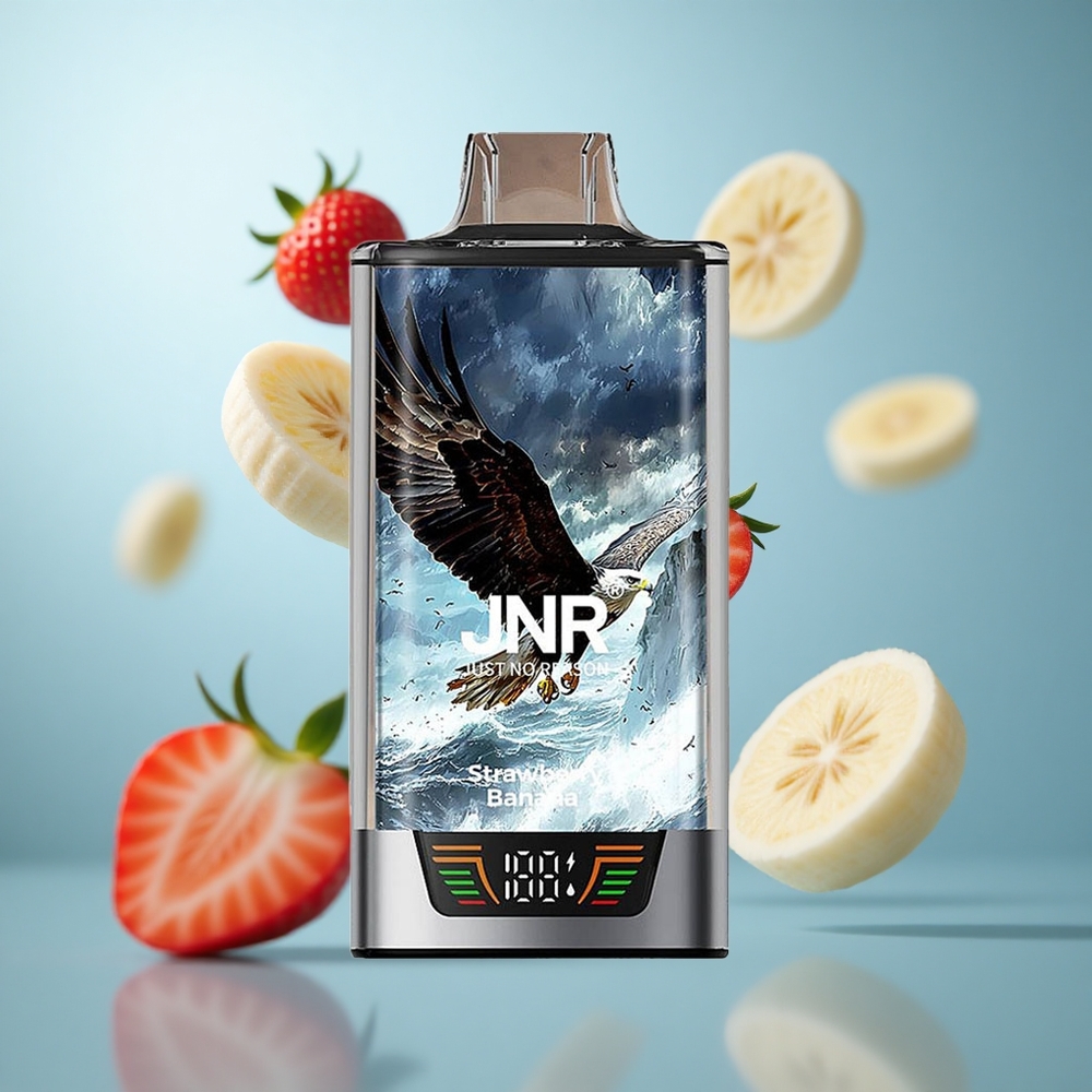 Јагода Банана JNR Falcon Pro 28000 Диспозабл Вејп 28000 Пуфова 30мл Предунут Капацитет 950mAh Батерија wholesale Serbia