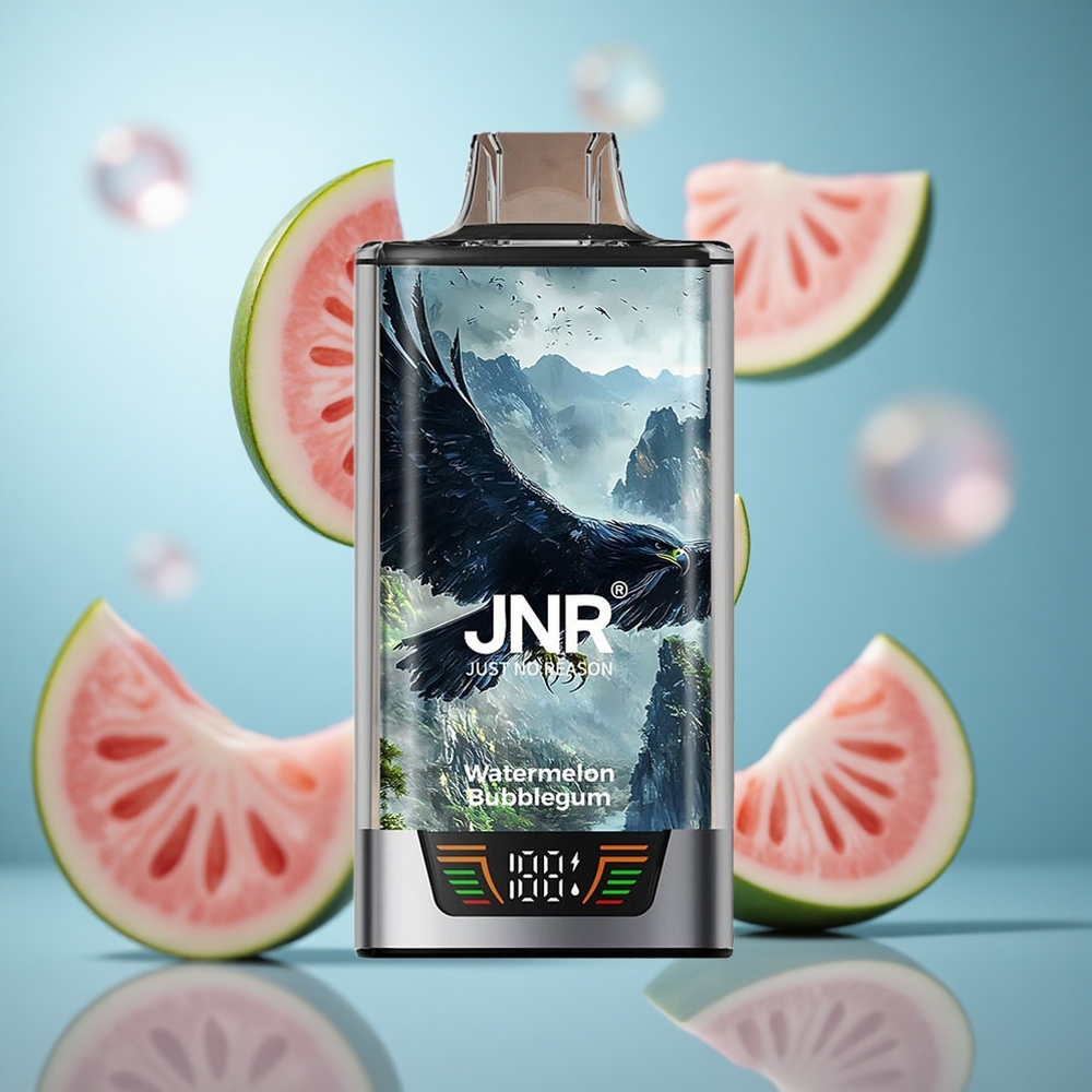 Лубеница жвачка JNR Falcon Pro 28000 за испаравање 30ml предуполњен капацитет USB Type-C пуњење wholesale Serbia