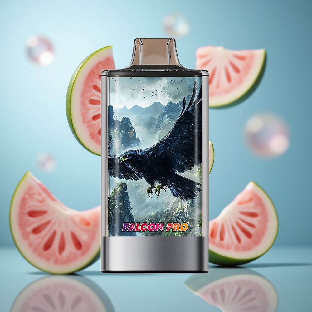 Лубеница жвачка JNR Falcon Pro 28000 за испаравање 30ml предуполњен капацитет USB Type-C пуњење wholesale Serbia