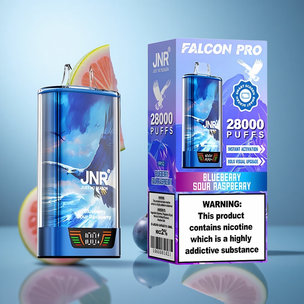 Јагода Кисeла Малина JNR Falcon Pro 28000 30ml Предуполњен Капацитет 950mAh Батерија wholesale Serbia